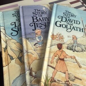 3 Pack Alice in Bibleland Set of Illustrated Bible Story Books